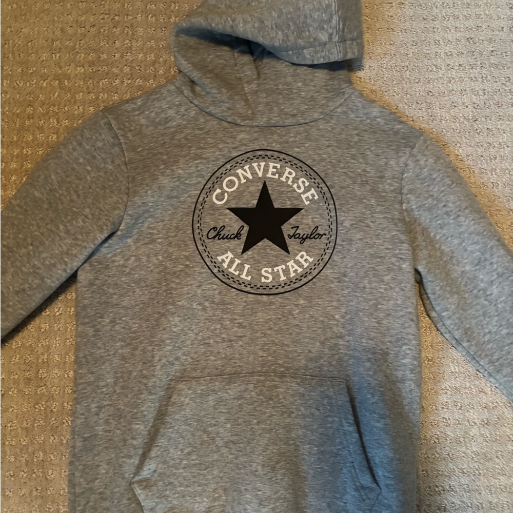Converse Men's Gray All Star Hoodie